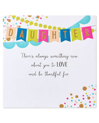 American Greetings Birthday Card for Daughter (Thankful) Thankful