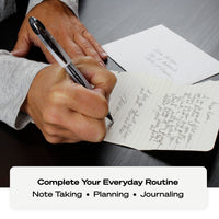 Uniball Vision Elite BLX Rollerball Pens, Blue/Black Pens Pack of 12, Micro Pens with 0.5mm Ink Black Pen