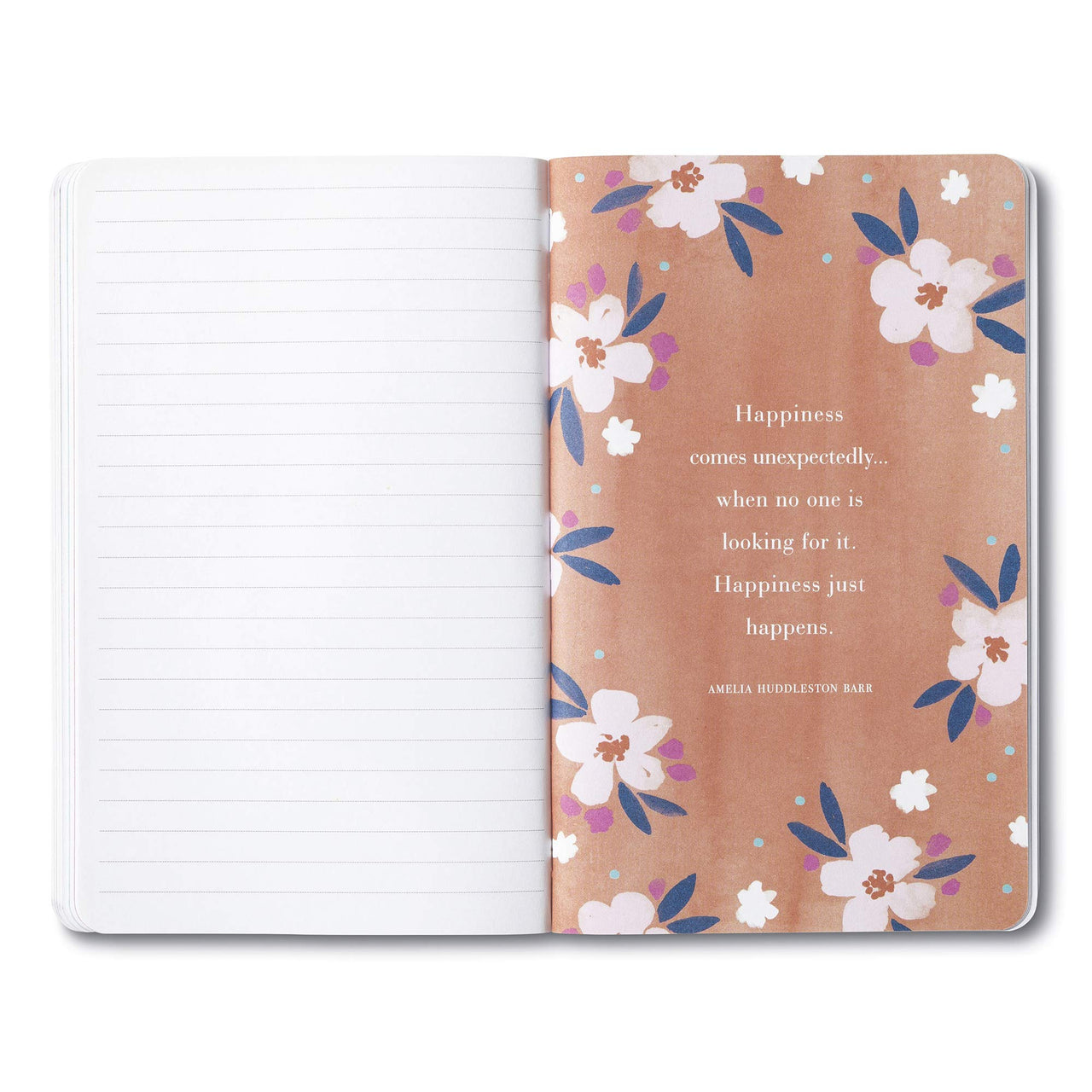 Compendium Softcover Journal - Dwell on the beauty of life.  A Write Now Journal with 128 Lined Pages, 5?W x 8?H