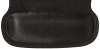 Basics Rectangular Gel Computer Mouse Pad with Wrist Support Rest, Small, Black Single