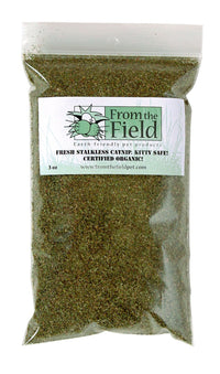 From The Field 3-Ounce Catnip Kitty Safe Stalkless Bag 3 Oz Bag