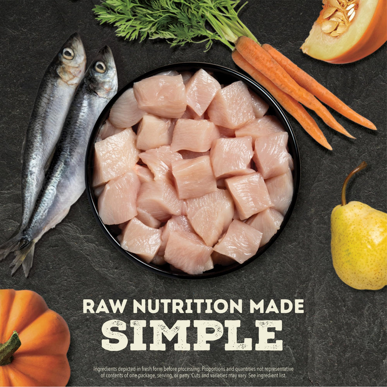 ACANA Freeze Dried Dog Food Meal & Topper, Grain Free High Protein Free-Run Chicken Recipe, 8oz Freeze-Dried Food Poultry 8 Ounce (Pack of 1)