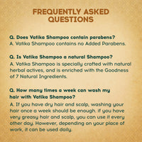 Dabur Vatika Ayurvedic Shampoo - 640ml | Damage Therapy | With Power of 10 ingredients for solving 10 hair problems| No Parabens | For all hair types