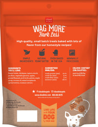 Cloud Star Wag More Bark Less Dog Treats, Grain Free Soft Chews, Peanut Butter & Apples 20 oz. Bag 20 Ounce (Pack of 1)