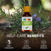Organix Mantra Rosemary Essential Oil for Hair, Skin & DIY - 100% Natural Rosemary Oil - 15ML