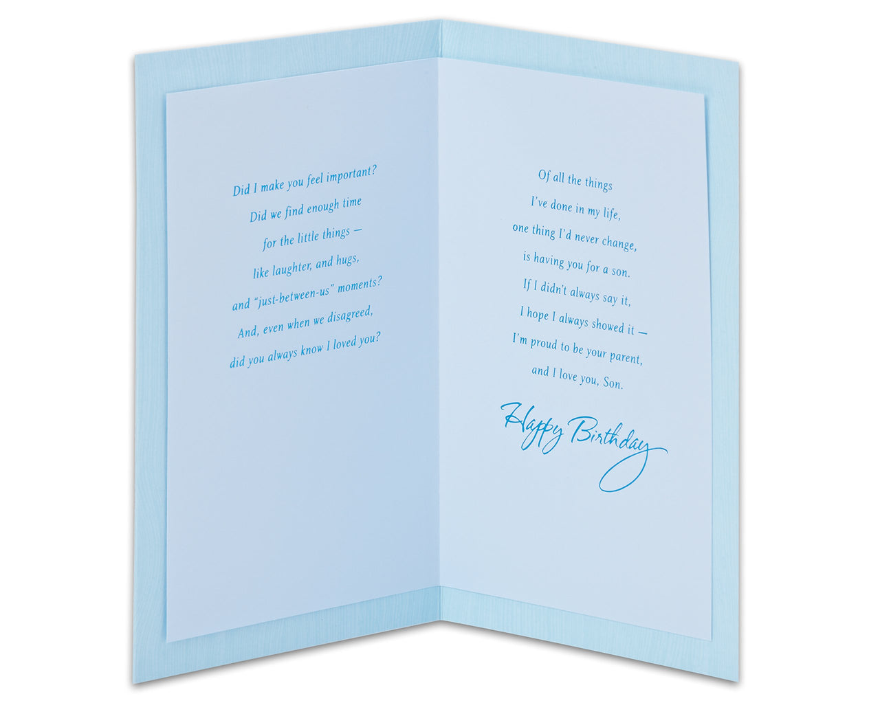 American Greetings Birthday Card for Son (Dear Son) Dear Son