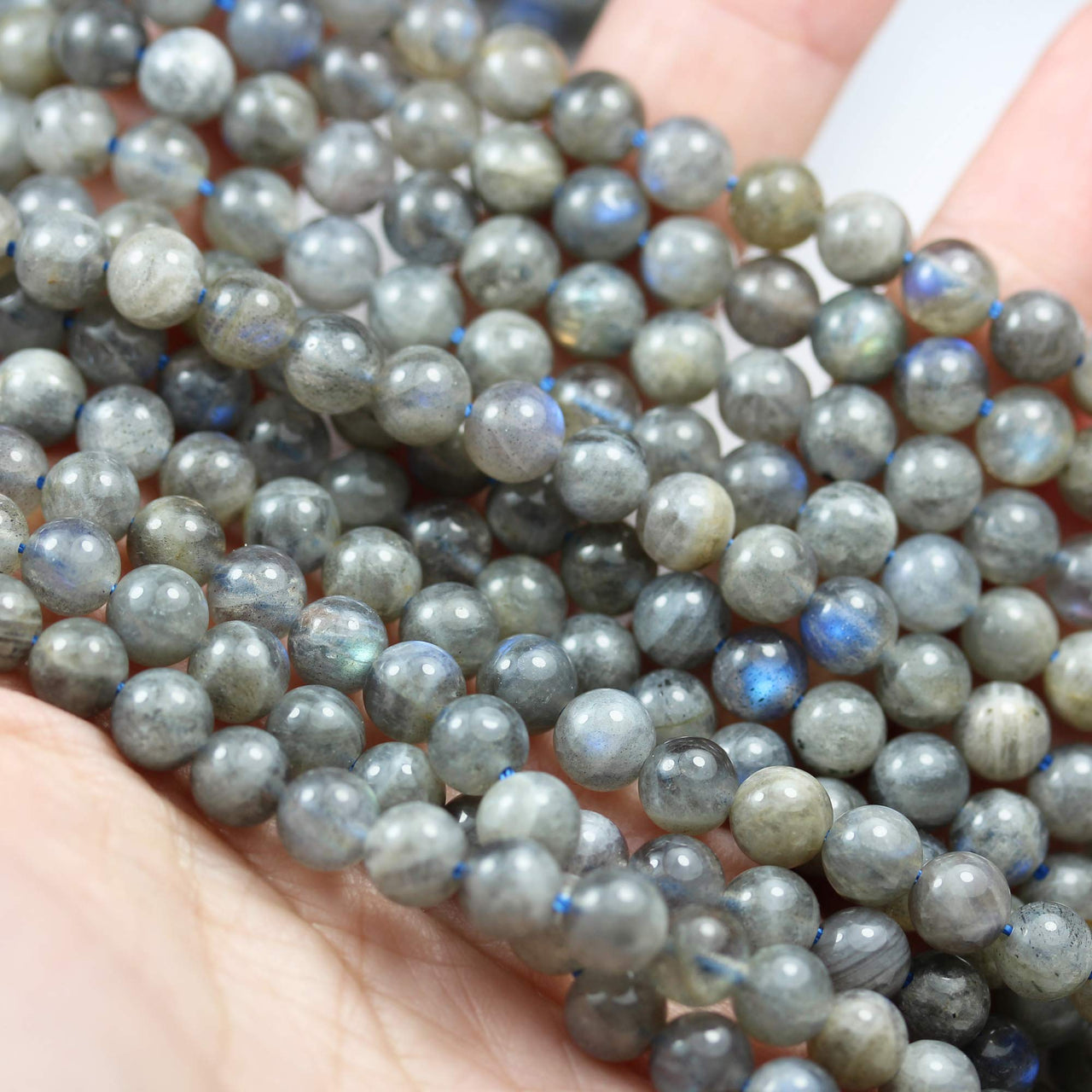 Labradorite 10mm Natural Gemstone Beads for Beading kit Energy Healing Crystals Jewelry Chakra Crystal Jewerly Beading Supplies 15.5inch About 36-40 Beads Labradorite