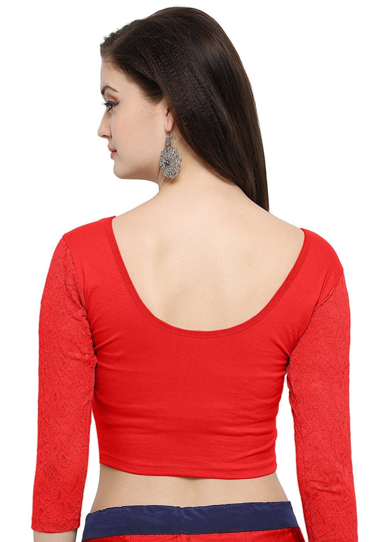 Fressia Fabrics Cotton Bustier Saree Blouse