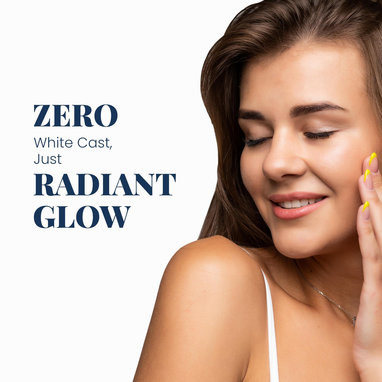 Uniqaya Tinted Sunscreen Spf 50 PA+++|Tinted Sunscreen for Men & Women Sunscreen for Oily Skin & Dry Skin |Blue Light Protection No White Cast, Lightweight