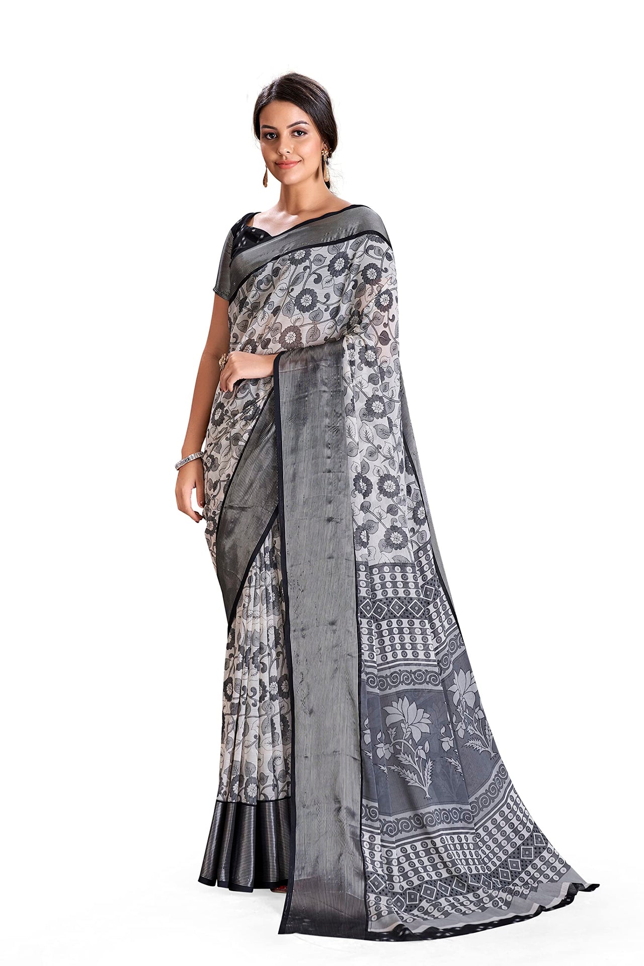 Amazon Brand - Tavasya Women Women Saree