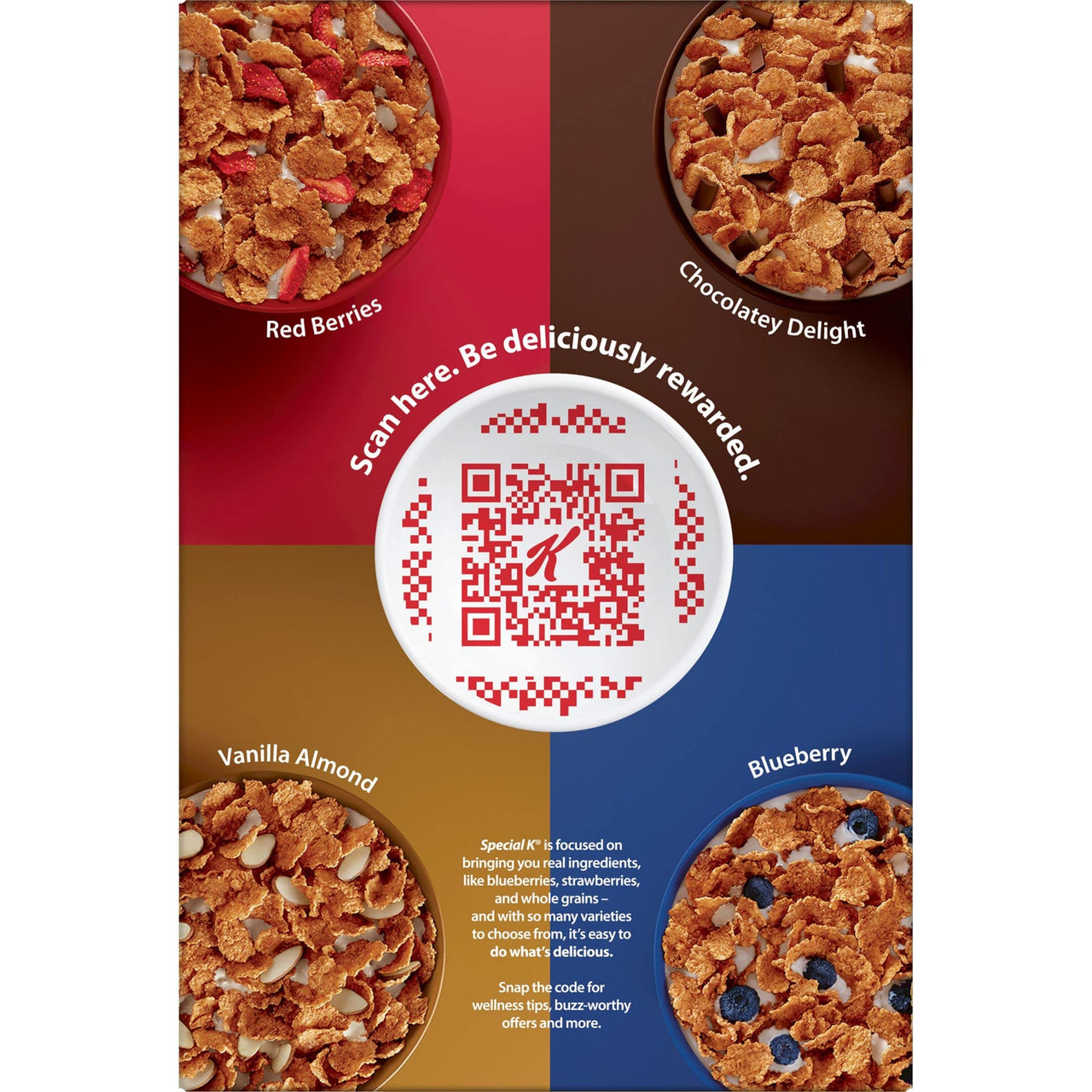 Kellogg's  Special K Cold Breakfast Cereal, Oat Crunch Honey, Fiber Cereal 13.5oz Box (1 Box)