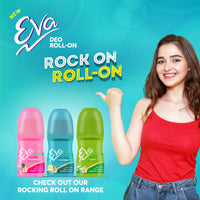 Eva Underarm Roll on Deodorant | For Bright, Fresh & Smooth Underarms| with Wild Berries, Aloe & Cucumber flavor | Alcohol & Aluminium Free | For Women (25ml. pack of 3)