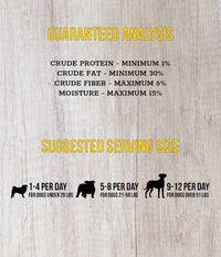 Wholesome Pride Banana Bites 100% All-Natural Limited Ingredient Dog Treats, 16 oz