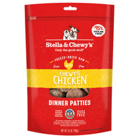 Stella & Chewy's  Freeze Dried Raw Dinner Patties  Grain Free Dog Food, Protein Rich Chewys Chicken Recipe  25 oz Bag