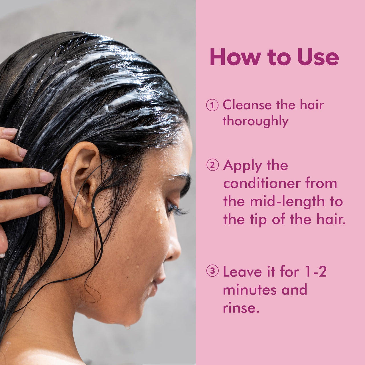 Naturali Conditioner for Hairfall Control for Frizzy Hair | With Onion & Bhringraj | Sulphate Free | No Paraben | Hair Conditioner For Women | 180 ml