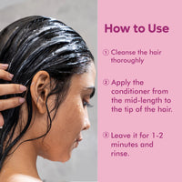 Naturali Conditioner for Hairfall Control for Frizzy Hair | With Onion & Bhringraj | Sulphate Free | No Paraben | Hair Conditioner For Women | 180 ml