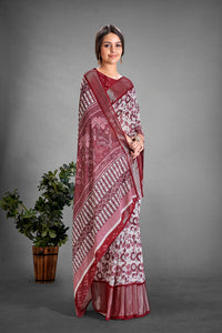 Amazon Brand - Tavasya Women Women Saree