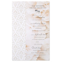 American Greetings Wedding Card (Beautiful Beginning) Beautiful Beginning
