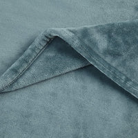 Serta Luxuriously Soft Plush Electric Blanket Fast Heating Cozy Cover, Safety Auto Shut Off Timer, Low EMF, Multi Heat Setting, ETL Certified, Machine Washable, Smoke Grey Throw (50 in x 60 in) 50