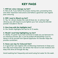 Streax Contains Walnut & Argan Oil, Shine On Conditioner, Longer Lasting Highlights For Unisex, 20ml + 20g - Vibrant Blonde