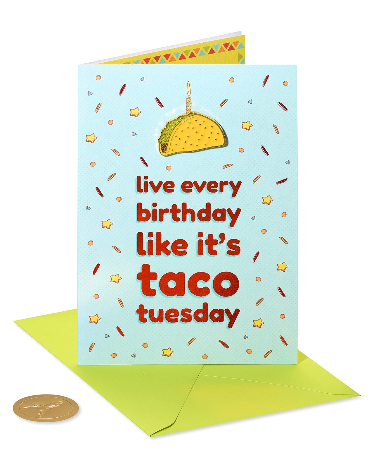 Papyrus Birthday Card (Taco Tuesday)