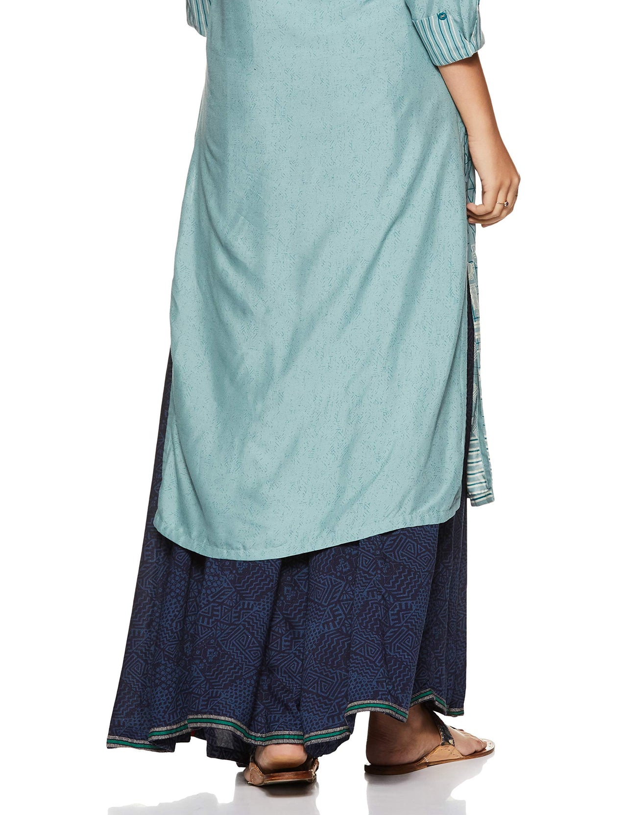 BIBA Women's  Rayon Palazzo Bottom L Ind