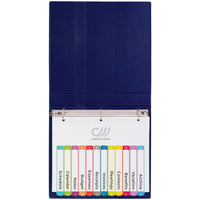 Avery 12 Tab Dividers for 3 Ring Binders, Customizable Table of Contents, Multicolor Tabs, 1 Set (11843) 1 pack