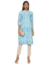 Rangriti Women's  Cotton Kurta