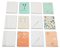 American Greetings Sympathy Cards Assortment, 6 Nature-Inspired Designs (48-Count)