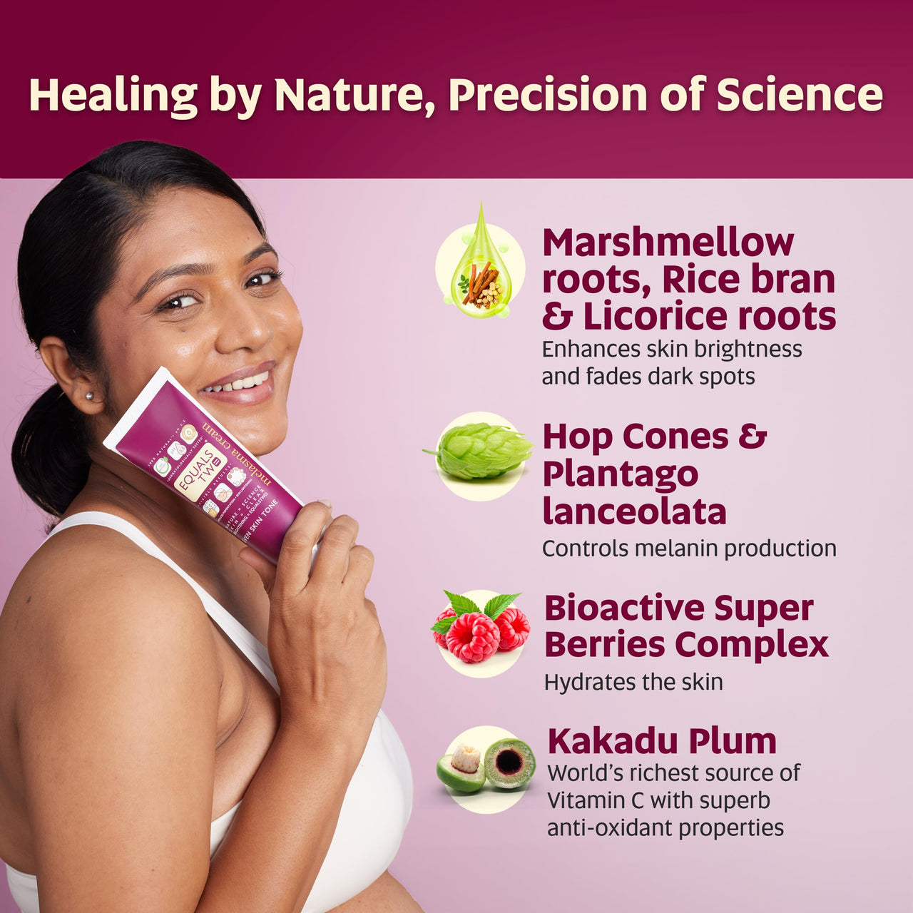 EQUALSTWO Mother Care Combo of Melasma Cream (100gm) + Body Firming Cream (100gm), 100% Natural & Dermatologically Tested | Perfect Combo for New Moms & Expecting Mothers, Pack 2