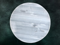 Selenite Crystal Charging Plate For Crystals And Healing Stones, 4.5