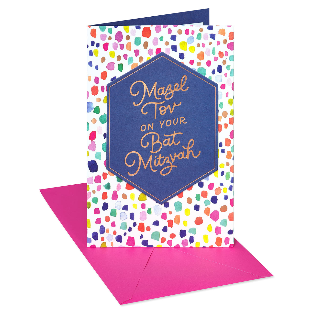 American Greetings Bat Mitzvah Card (Heartfelt Mazel Tov) Heartfelt Mazel Tov