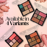 Hilary Rhoda More Than Basic Face Palette | With Blushes, Shimmer Highlighters & Eyeshadows | Highly Pigmented & Long Lasting Face Palette |10.5g (Made You Blush - Shade 02)