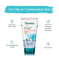 Himalaya Herbals Oil Clear Lemon Face Wash, 100ml