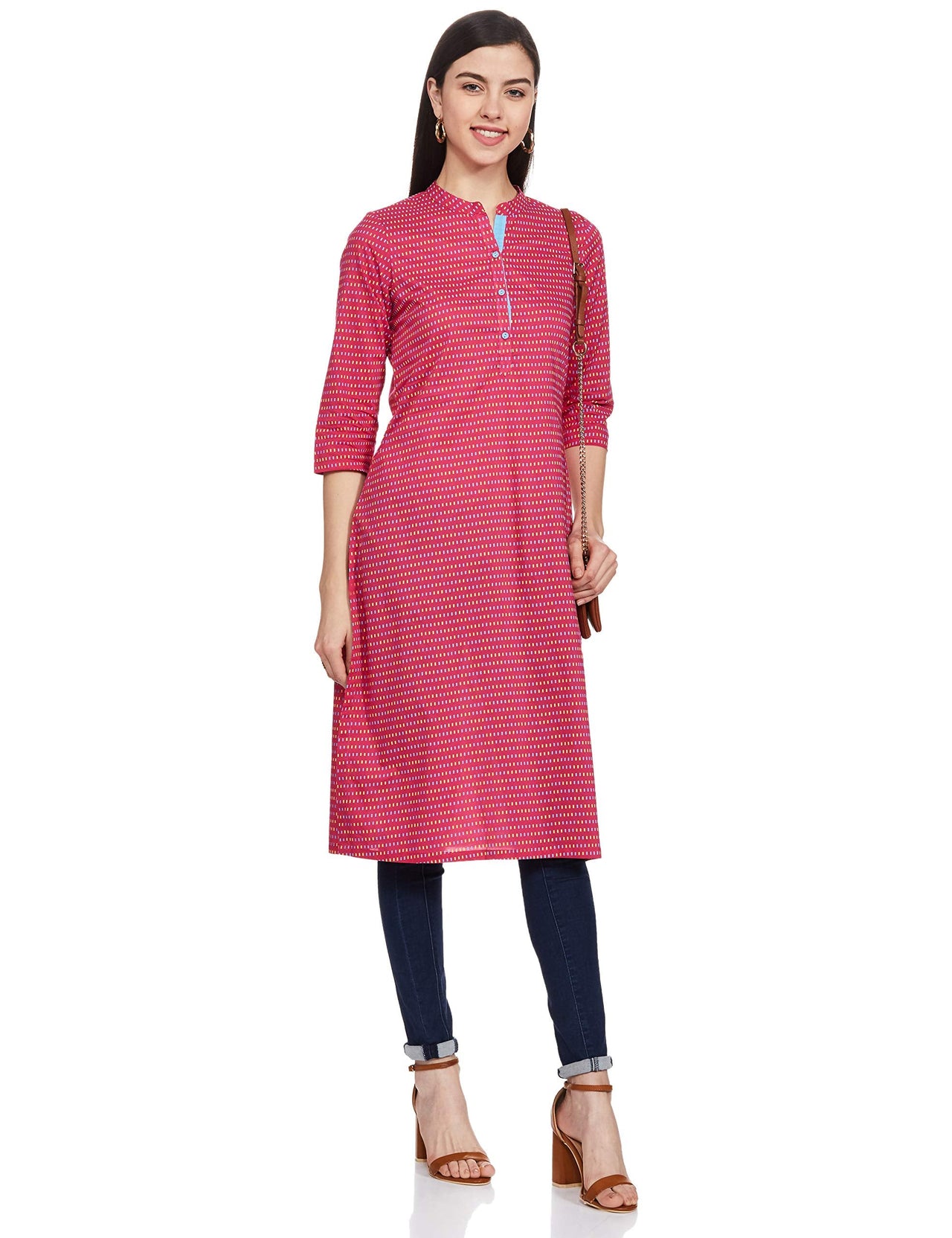 Rangriti Women's  Rayon Regular Shirt