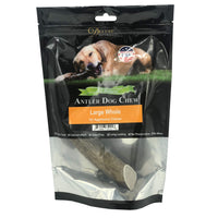 Elk Antler Chews for Dogs | Naturally Shed USA Collected Elk Antlers | All Natural A-Grade Premium Elk Antler Dog Chews | Product of USA, Single Pack Large Whole Large (Pack of 1)