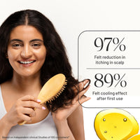 Vedicderm 24Kt Nano Gold Hair Serum 100ml|Soothing Scalp Care For Psoriatic,Sensitive Scalp|Reduces Itching,Flaking&Redness|Strengthens Hair&Hydrates Scalp|Paraban&Sulfate Free Formula (Pack of 1)