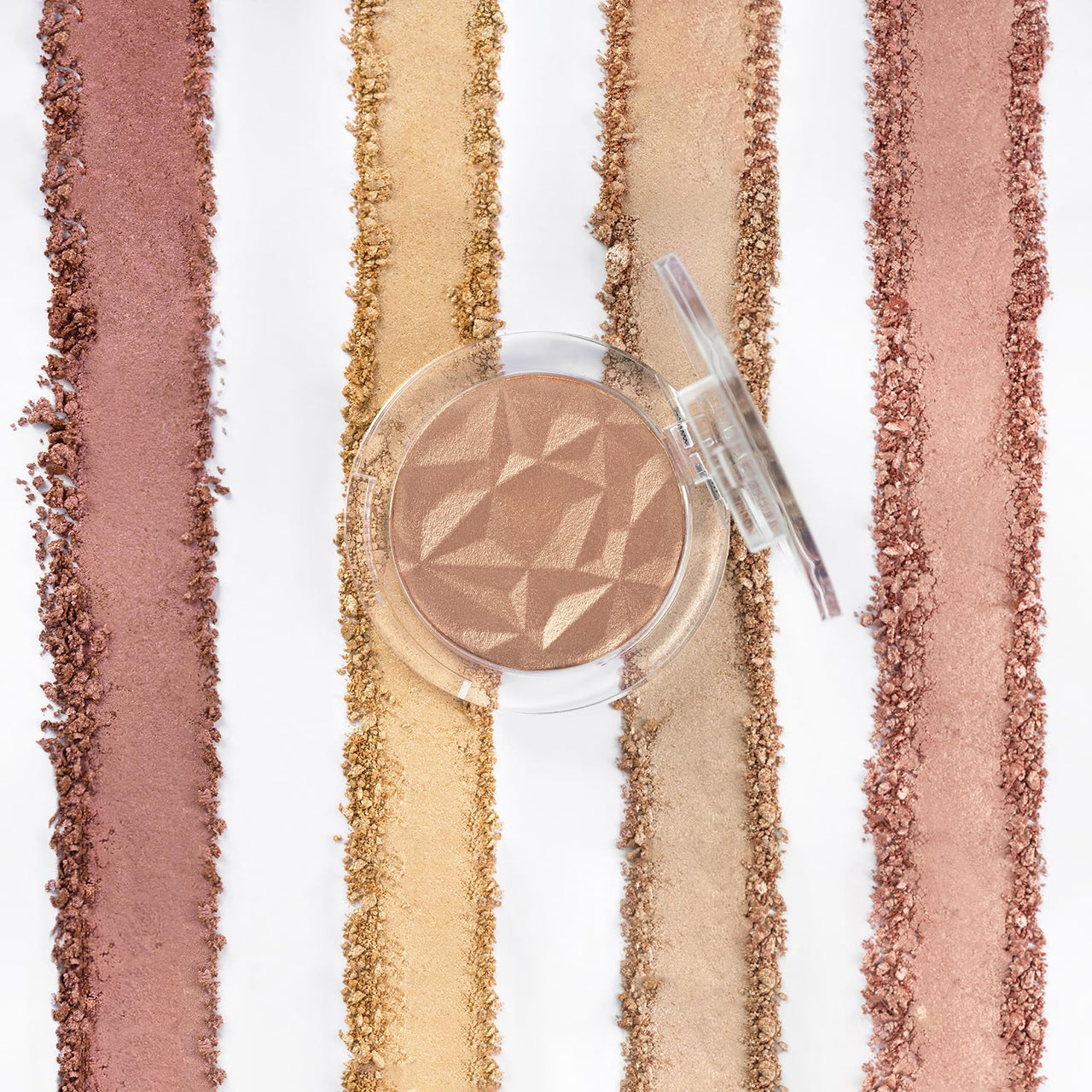 PAC Killer Glow Powder Highlighter (Old Rose) | Glamourous Luminous Shine | Blend of Micro Pearls | Silky Smooth Buttery Texture for One Swipe Application | Sparkling Rose Gold