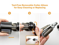 Bostitch Office Manual Pencil Sharpener MPS1-BLK Replacement Cutter (MPS1-K), Steel