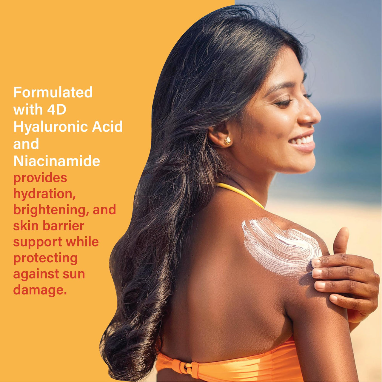 Raissa SPF 50 Sunscreen Body Lotion 200ml, HYDRATE AND PROTECT, PA++++, UVA/UVB, 4D Hyaluronic Acid and Cermaides, No SILICONE, NO OXYBENZONE, NO WHITE CAST. PARABEN FREE,