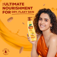 Joy Honey & Almonds Ultimate Nourishing Body Milk Lotion 600ml | With Shea Butter & Vitamin E | Long Lasting Moisture | Prevents Dryness & Provides Intense Moisturization for Dry Skin