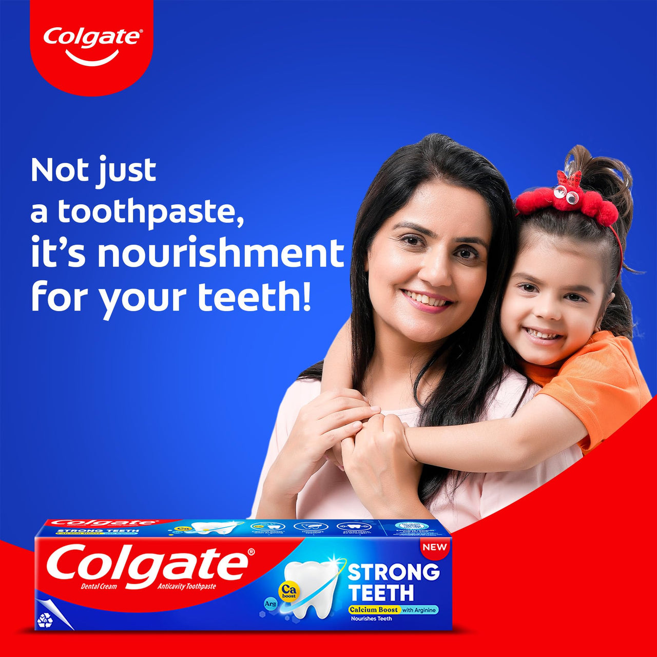 Colgate Strong Teeth, 700G, India S No: 1 Toothpaste Brand, Calcium-Boost Tooth Paste For 2X Stronger Teeth, Whitens Teeth, Fresh Breath & Prevents Cavities (Combo Pack Offer)..