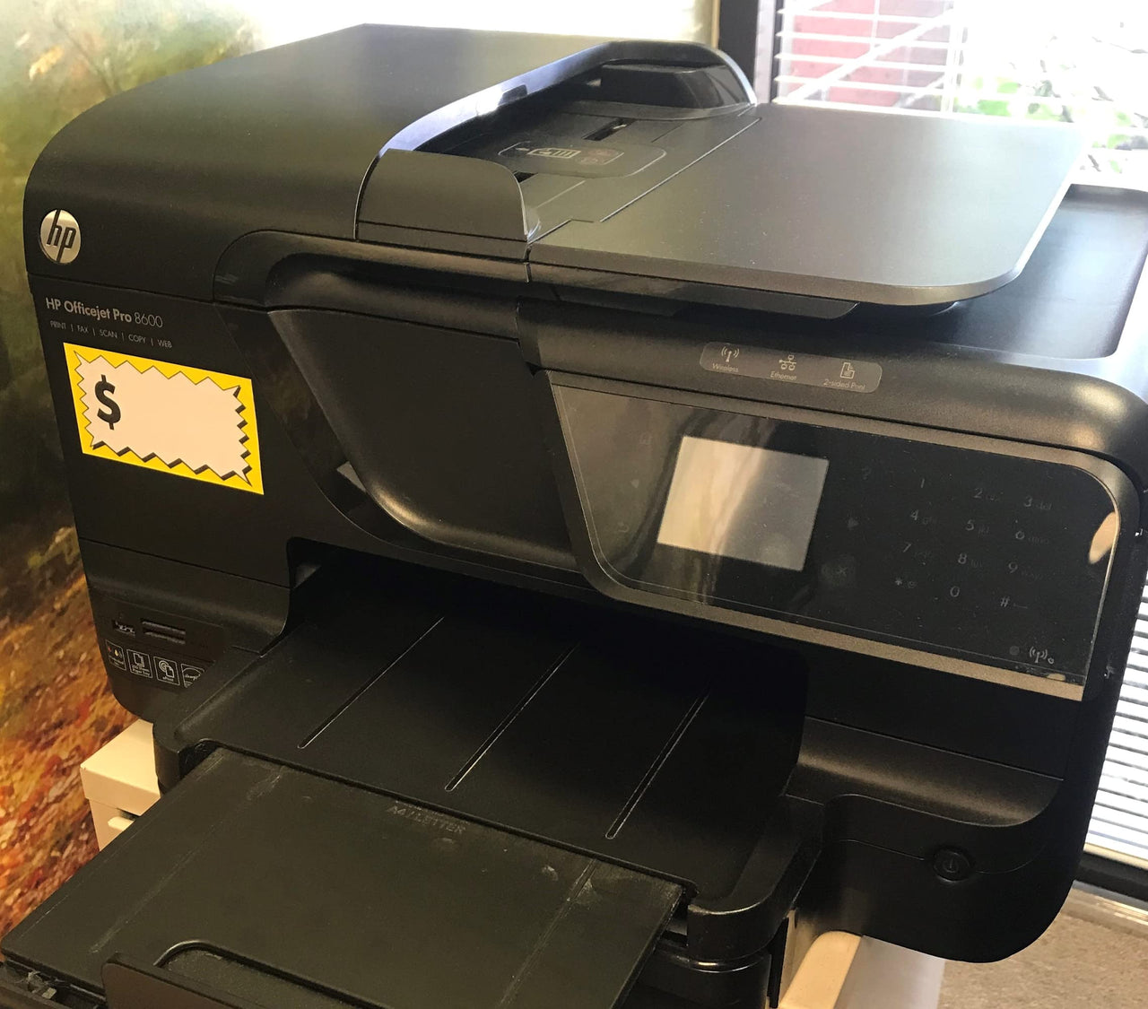 7071 Large Item Pricing Stickers, 75 Count, with Space to Write Pricing, 4" x 2.25", Yellow and White