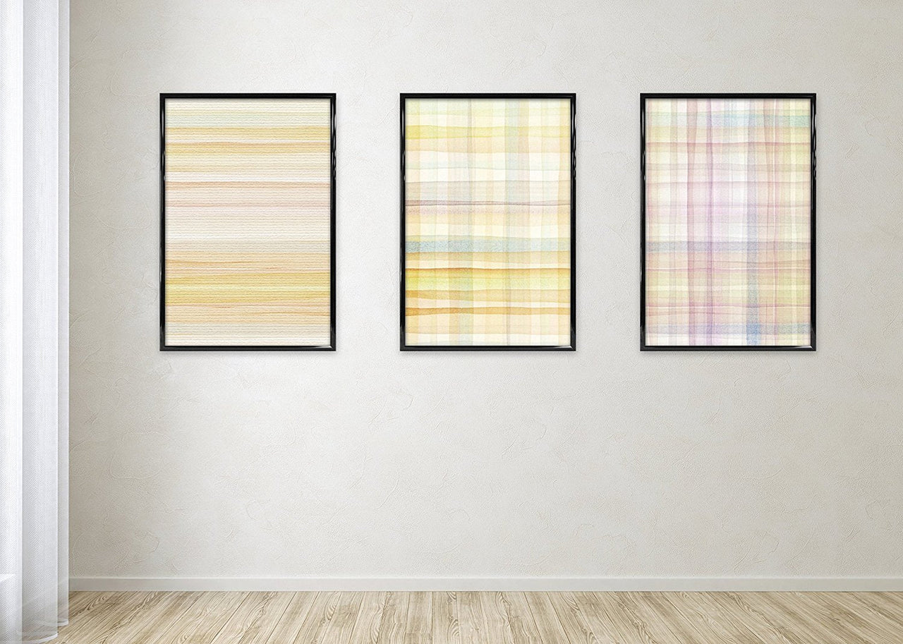 MCS Trendsetter 20x28 Poster Frame Black High-Gloss, Vertical & Horizontal Wall Hanging Large Picture Frame for Photos, Posters & Art Prints (1-Pack) 20 x 28 in Single