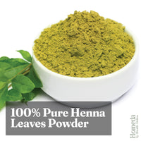 Shudh Online Indigo and Henna Powder Organic for Hair Colour (100 Grams each - 200 grams), Avuri and Mehandi, Neela Amari, Natural Mehndi, Cassia Obovata, Neel Patti, Neelayamari, Neli Aku