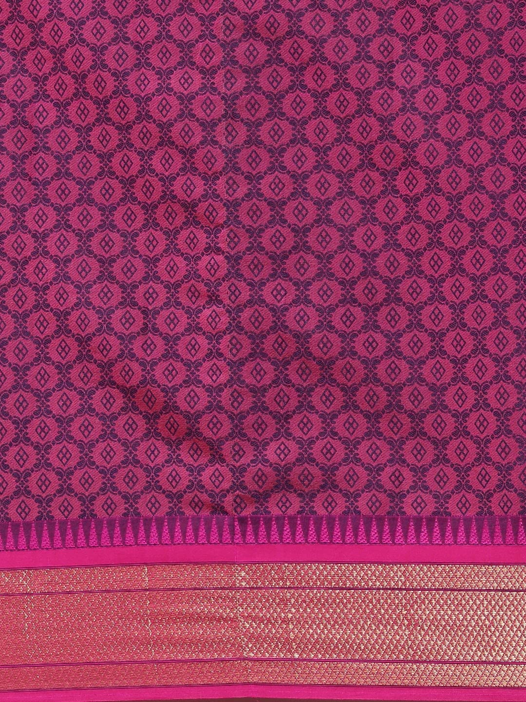 Pandadi Saree Women's  Cotton Silk Saree With Blouse Piece