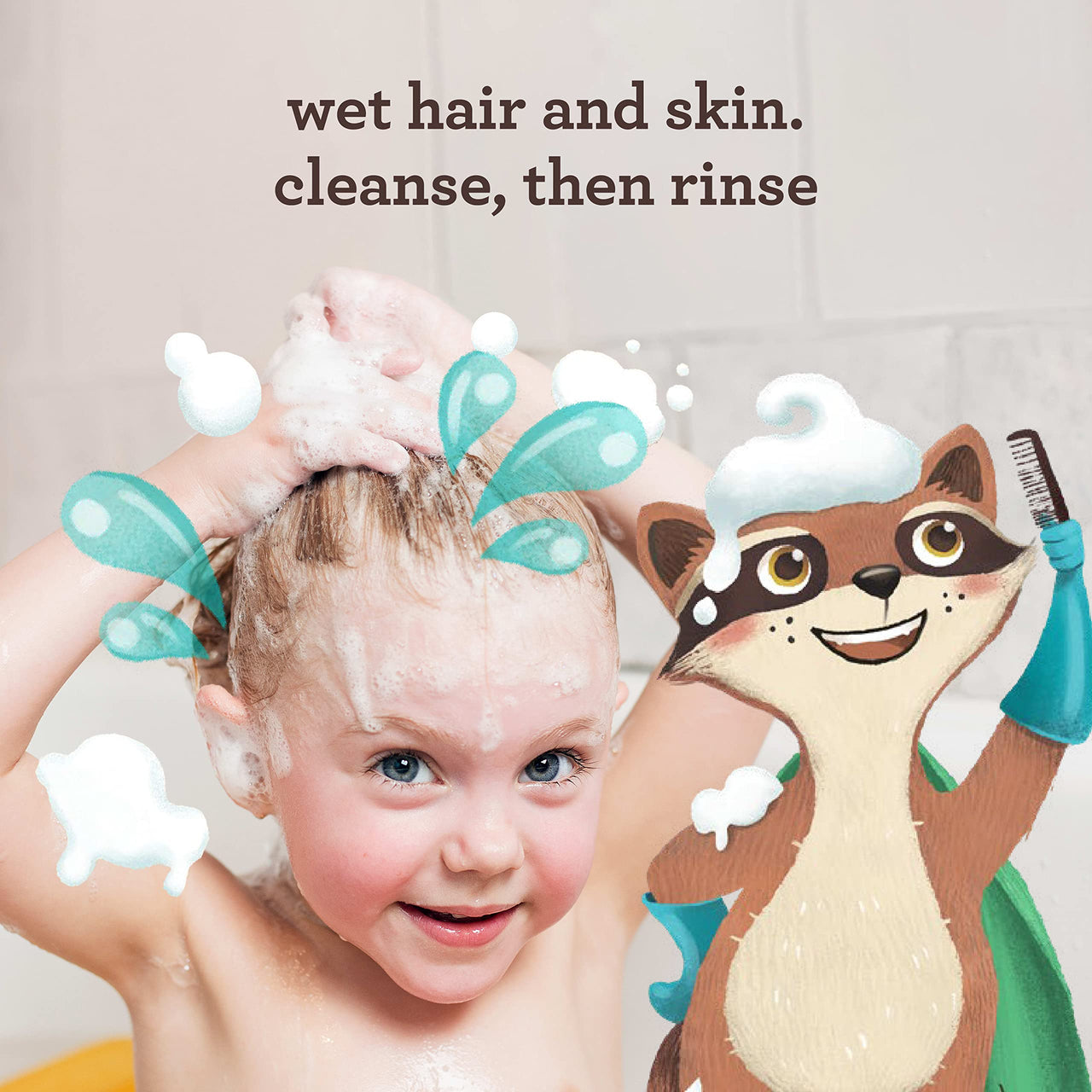Aveeno Baby Kids 2-In-1 Hydrating Shampoo & Conditioner, Gently Cleanses, Conditions & Detangles Kids Hair, Formulated With Oat Extract, For Sensitive Skin & Scalp, Hypoallergenic, 12 Fl. Oz (354Ml)