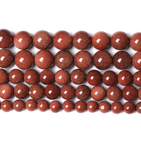 61pcs 6mm Natural Gold Sandstone Beads Energy Crystal Healing Power Gemstone Round Loose Beads for Jewelry Making DIY Bracelet Necklace 15“