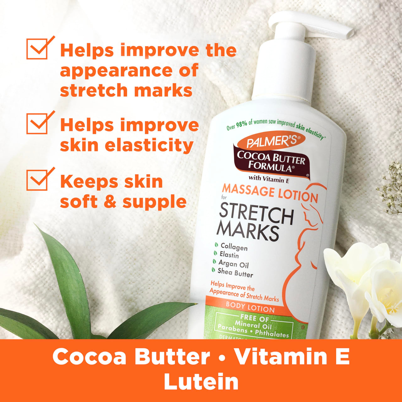 Palmer’s Cocoa Butter Massage Lotion for Stretch Marks, Keeps Skin Soft - 250ml