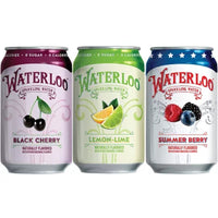 Waterloo Sparkling Water Variety Pack 12 Fl. Oz., 24 Pk.